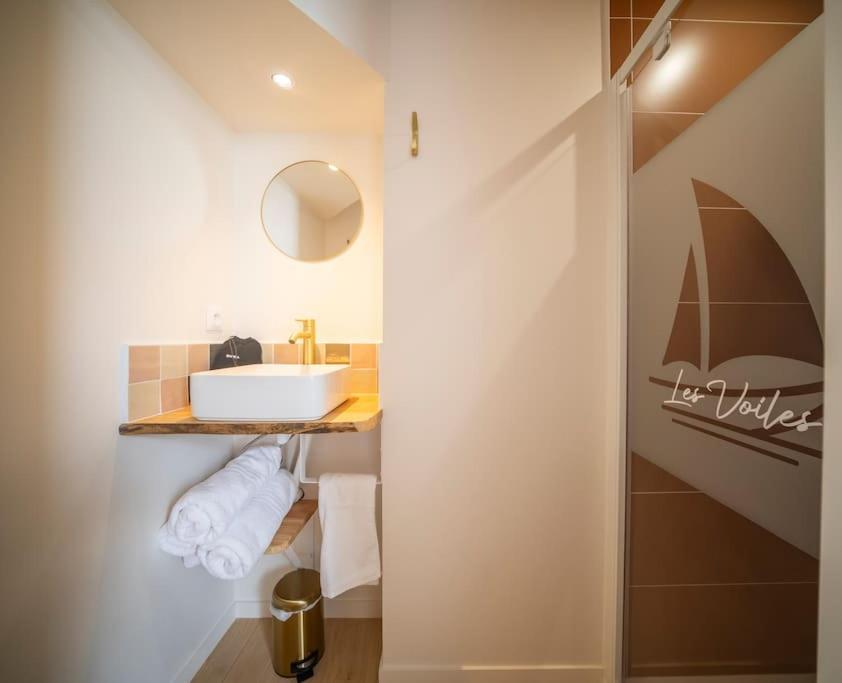 קרנאק Appart'Hotel & Spa "Les Voiles" Le Pere Banard מראה חיצוני תמונה
