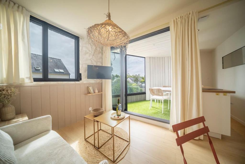 קרנאק Appart'Hotel & Spa "Les Voiles" Le Pere Banard מראה חיצוני תמונה
