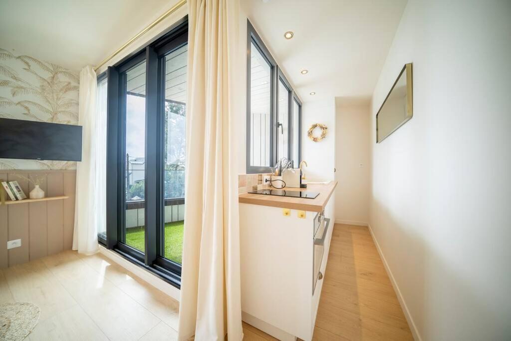 קרנאק Appart'Hotel & Spa "Les Voiles" Le Pere Banard מראה חיצוני תמונה