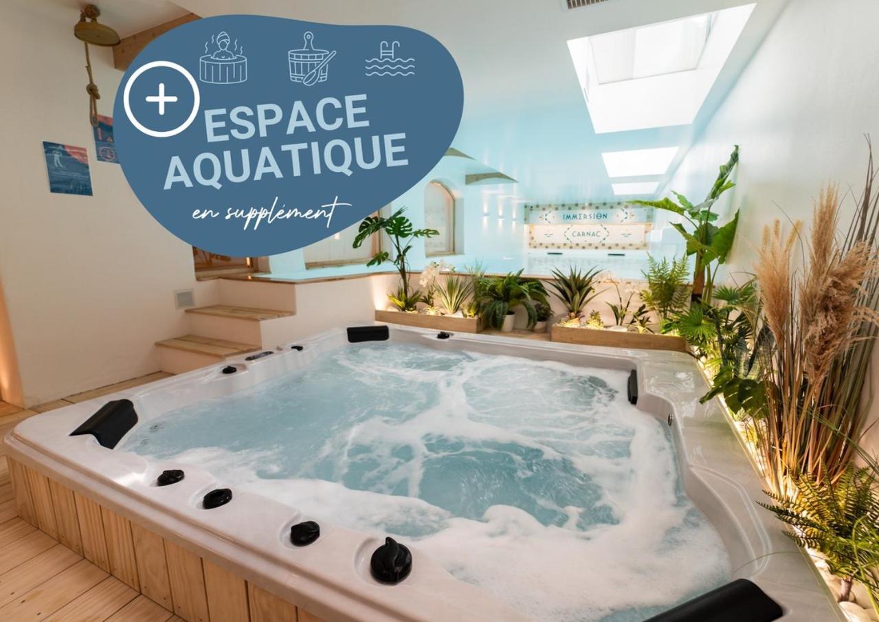 קרנאק Appart'Hotel & Spa "Les Voiles" Le Pere Banard מראה חיצוני תמונה